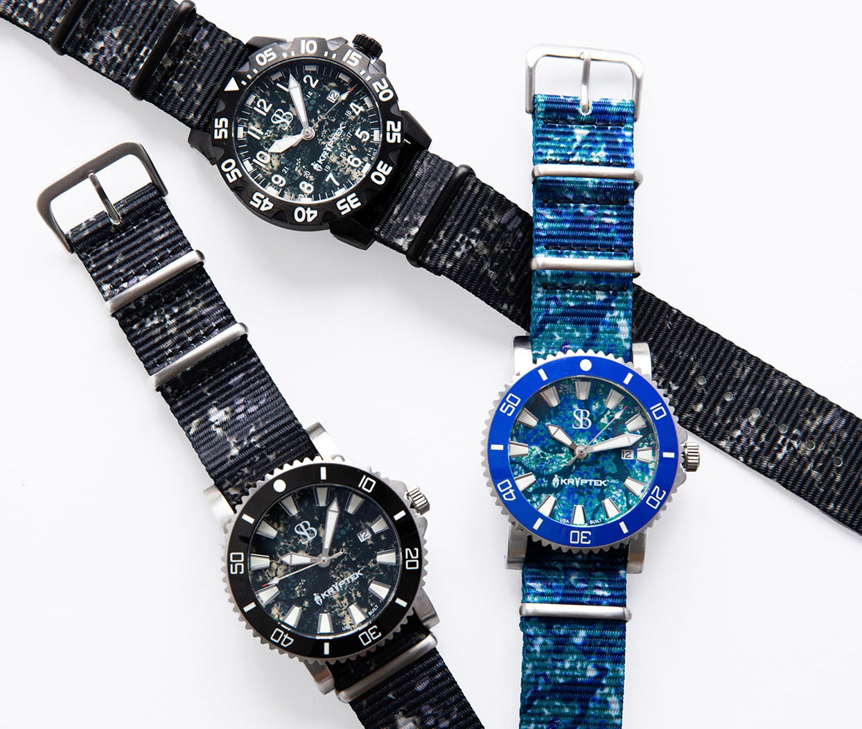 Kryptek and S&B Watches partner to release two new Obskura camouflage watches.