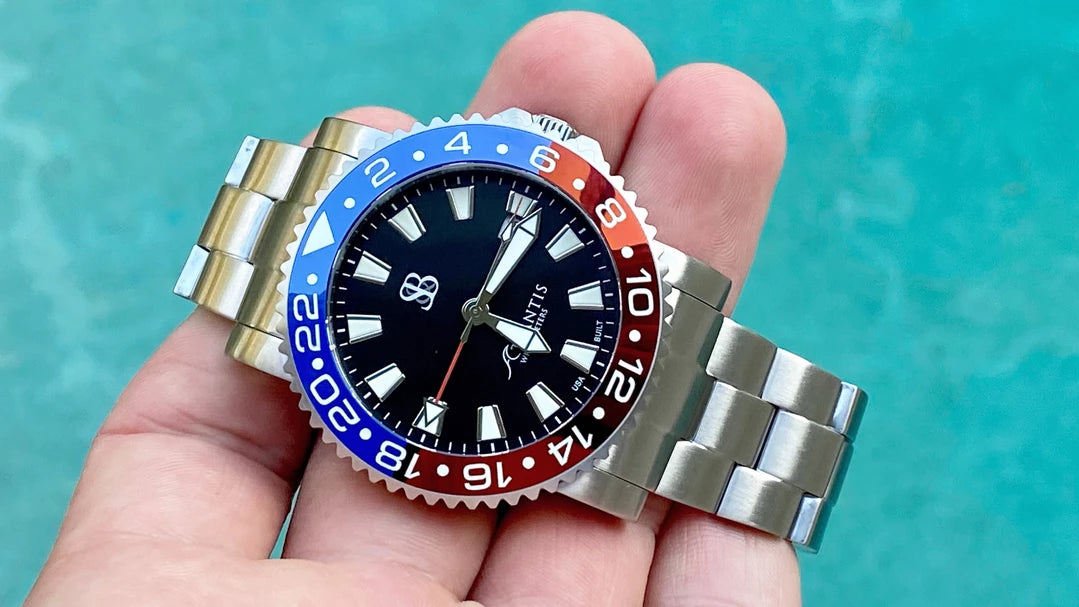 Quartz gmt online watch