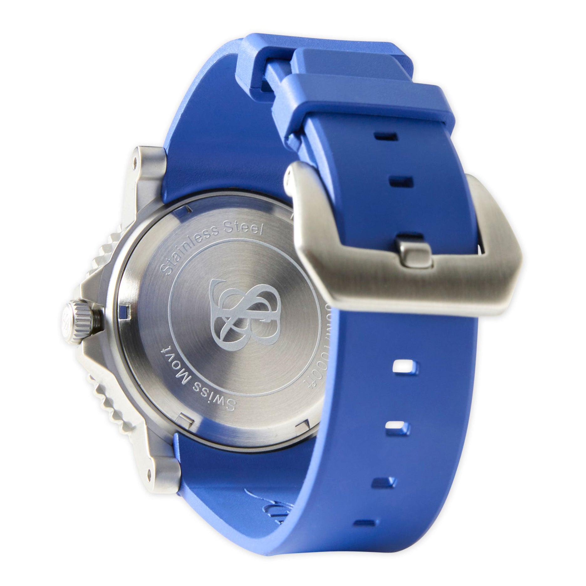 Atlantis Sport Men\'s Blue Dive Watch - Smith & Bradley Watches