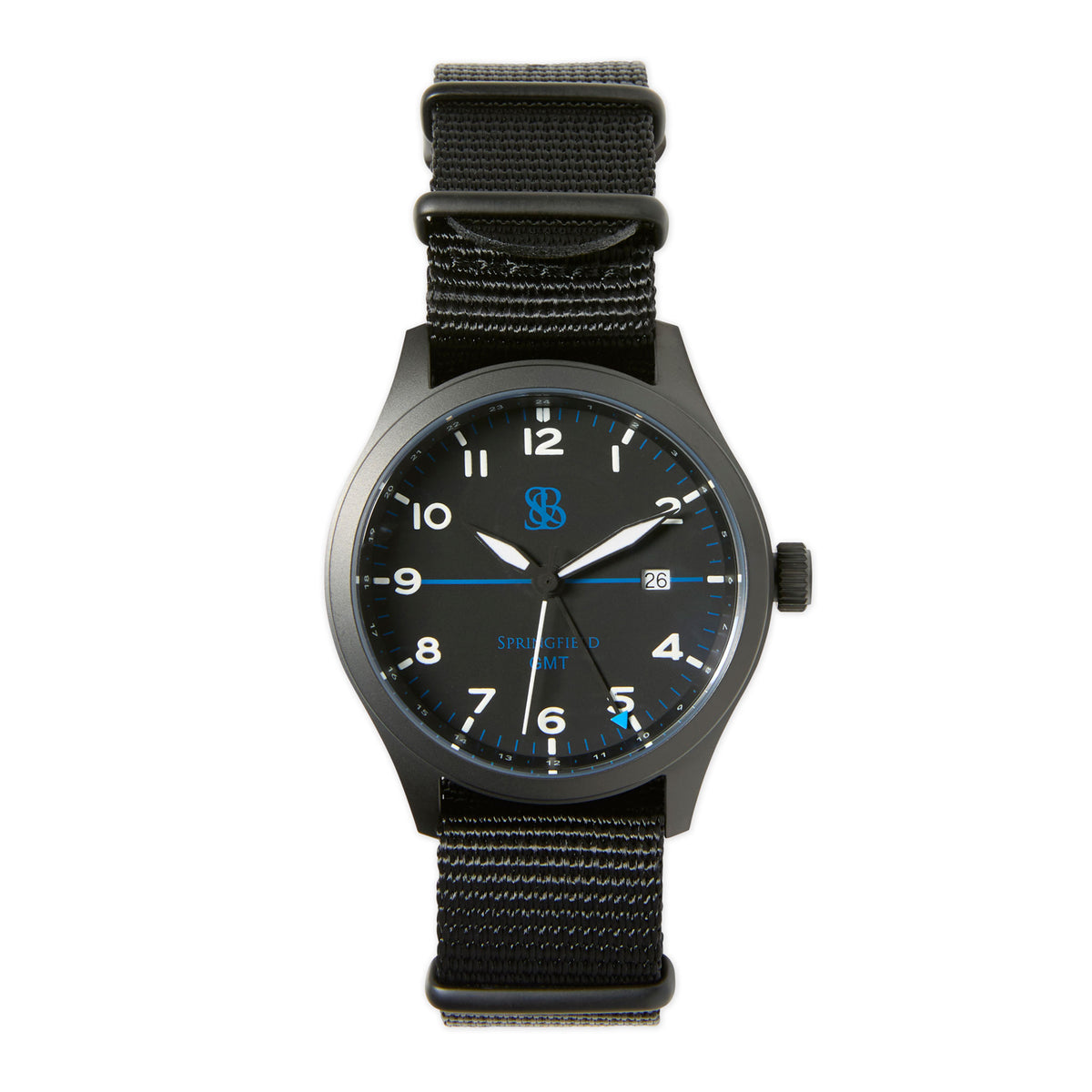 Springfield GMT Men&#39;s Watch - Thin Blue Line Edition
